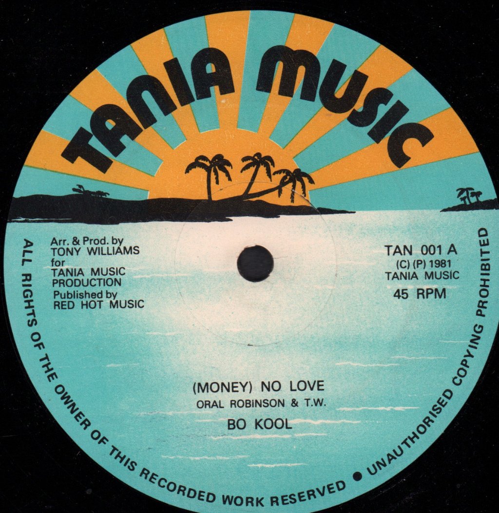 Bo Kool / Funk Masters - Money No Love / Love Money - 12 Inch