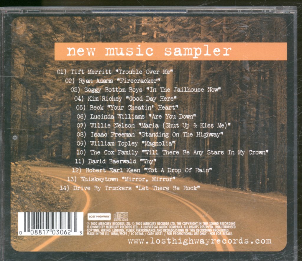 Various Artists - Lost Highway New Music Sampler - Cd