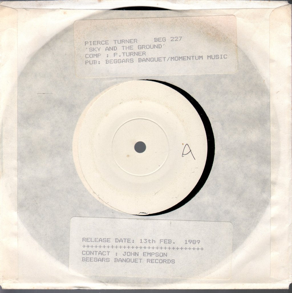 Pierce Turner - Sky And The Ground - 7 Inch