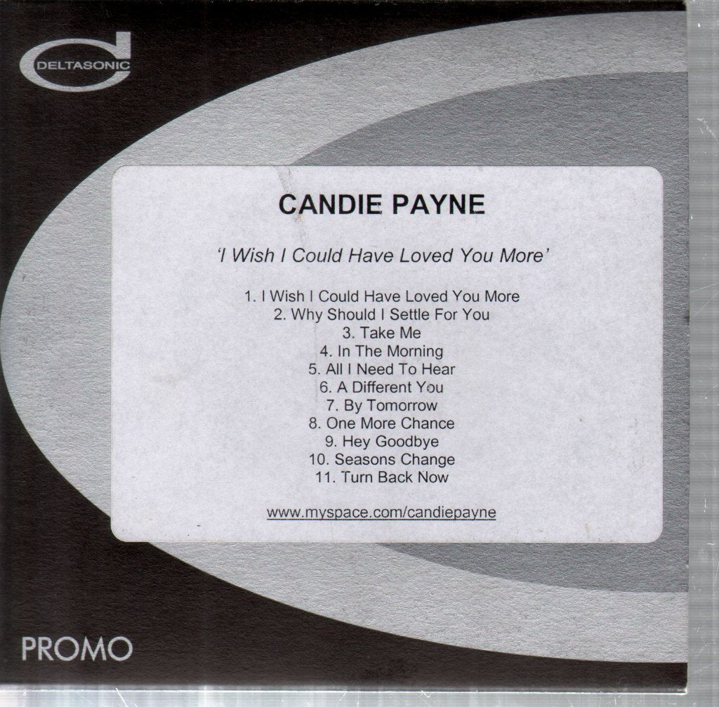 Candie Payne - I Wish I Could Have Loved You More - Cdr