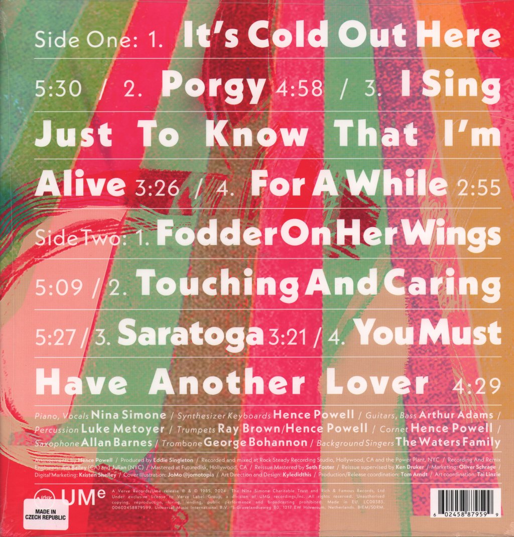 Nina Simone - Nina's Back - Lp