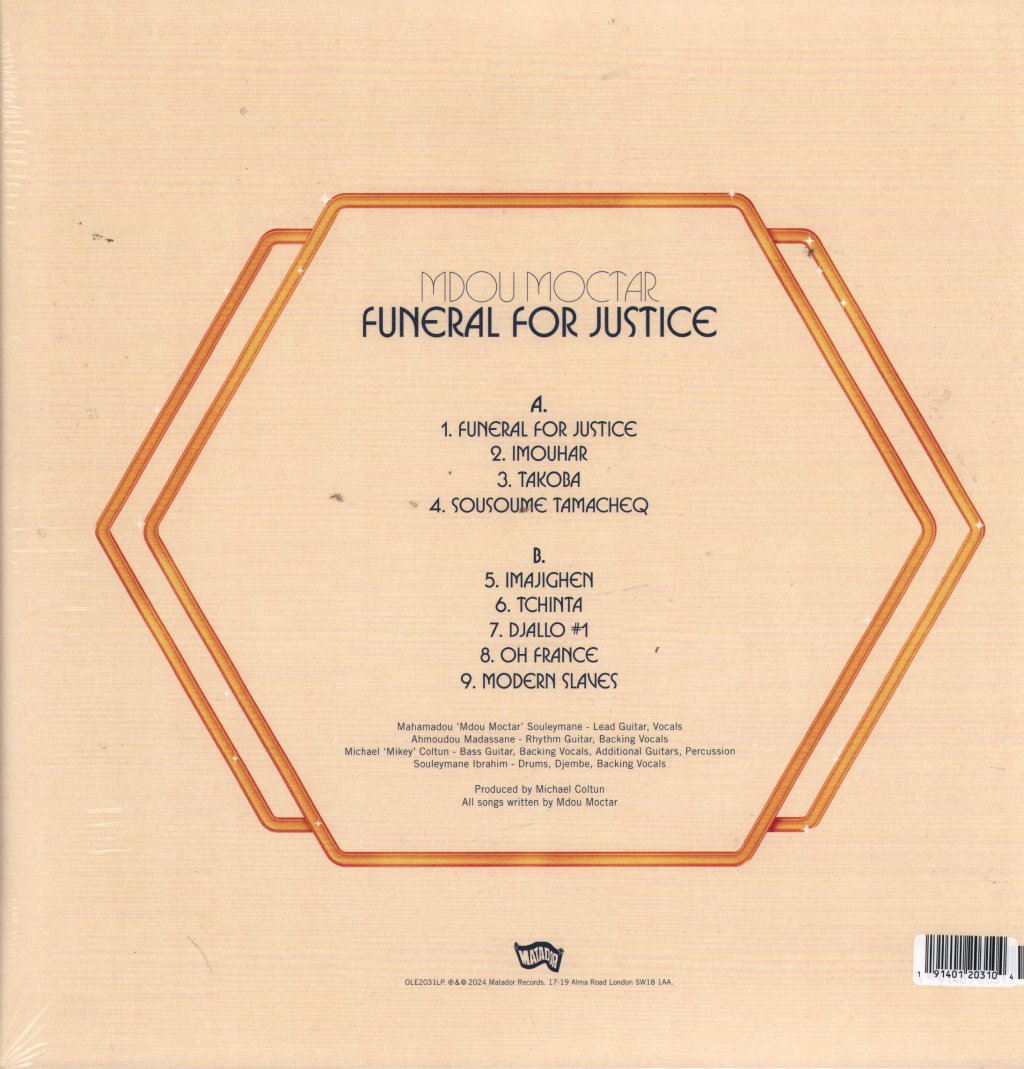 Mdou Moctar - Funeral For Justice - Lp