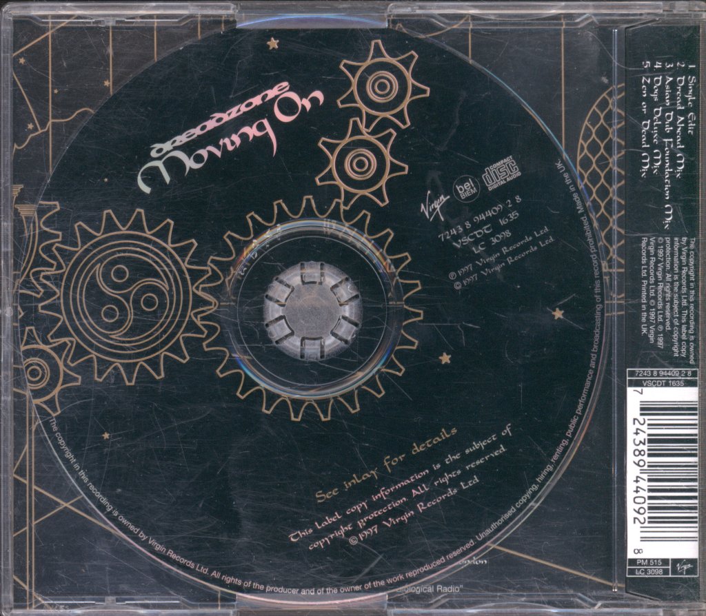 Dreadzone - Moving On - Cd