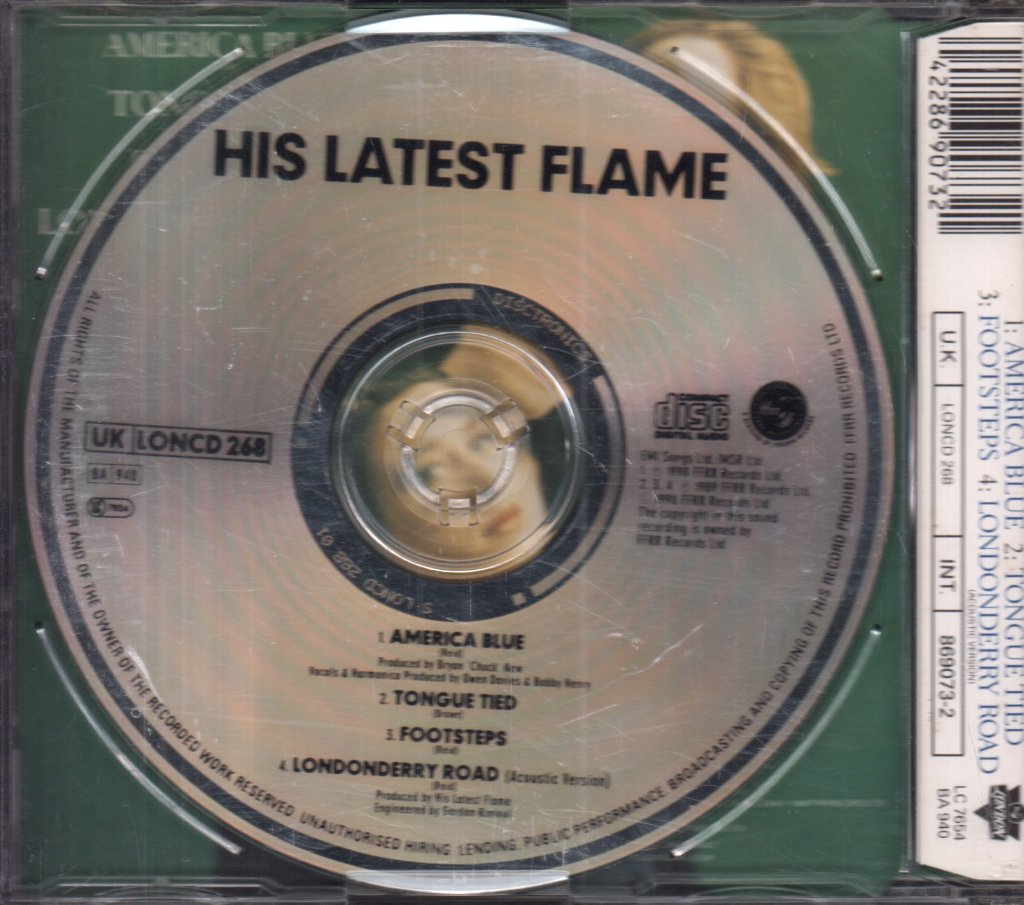 His Latest Flame - America Blue - Cd