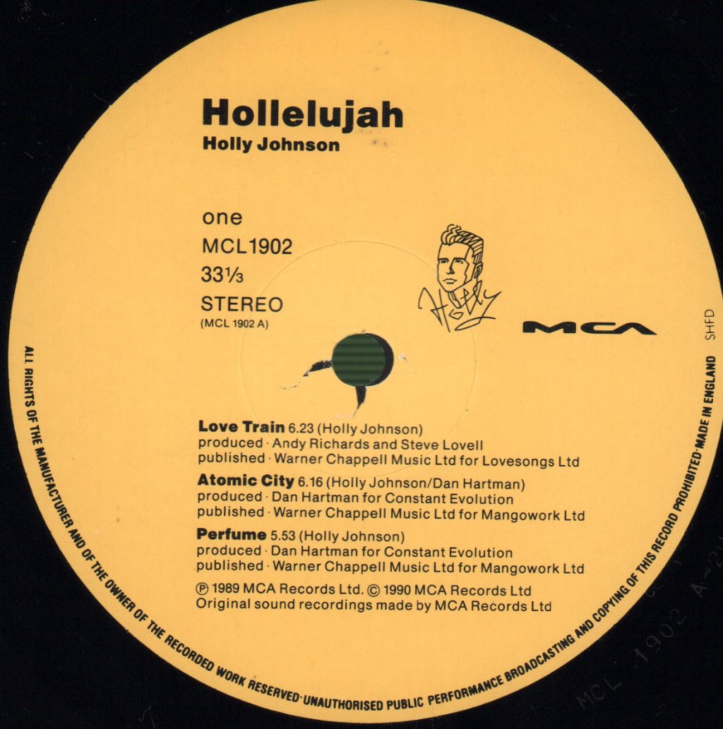 Holly Johnson - Hollelujah (The Remix Album) - Lp