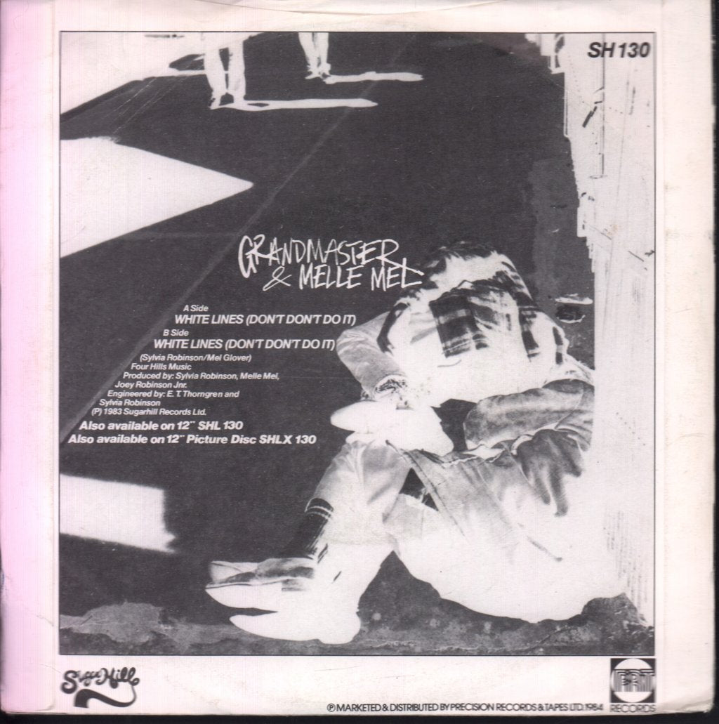 Grandmaster Flash And Melle Mel - White Lines (Don't Don't Do It) - 7 Inch
