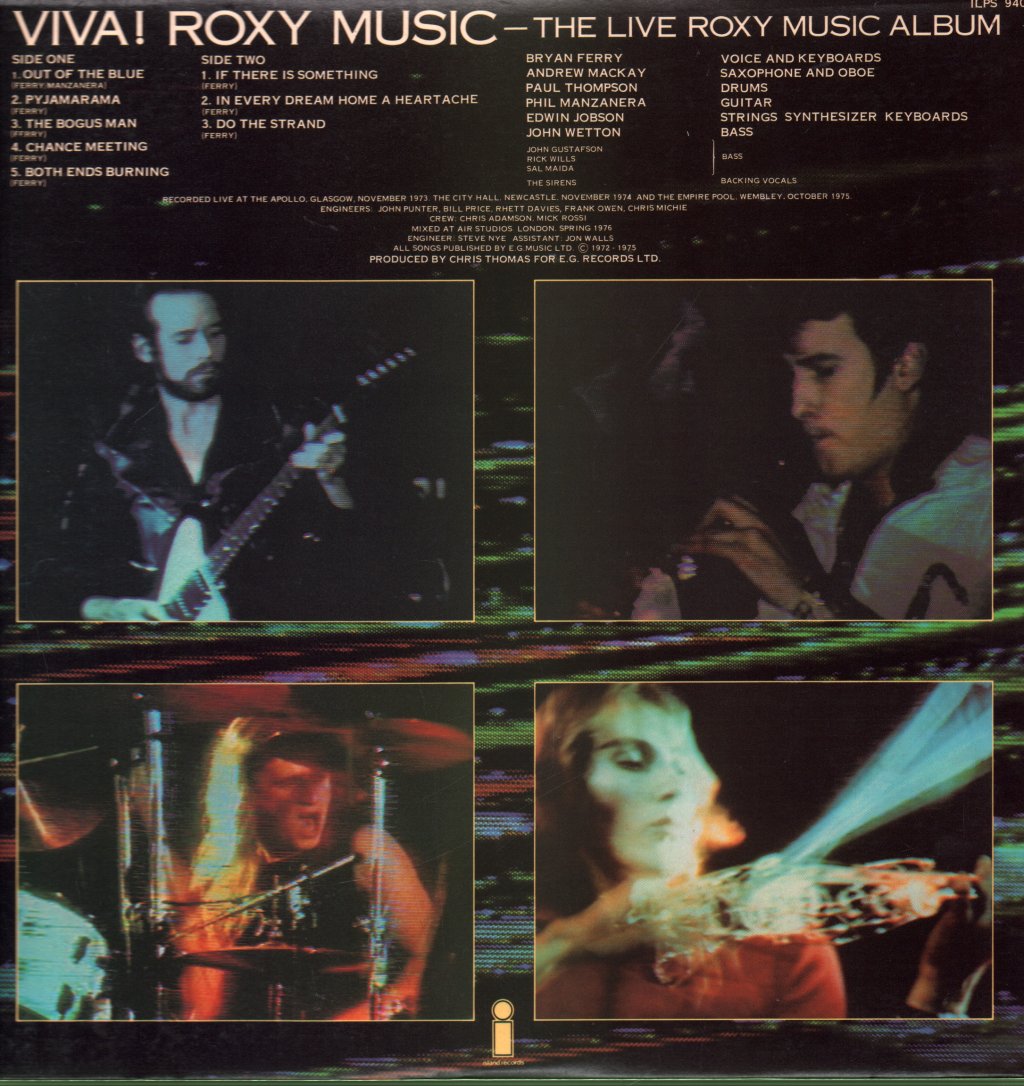 Roxy Music - Viva - Lp
