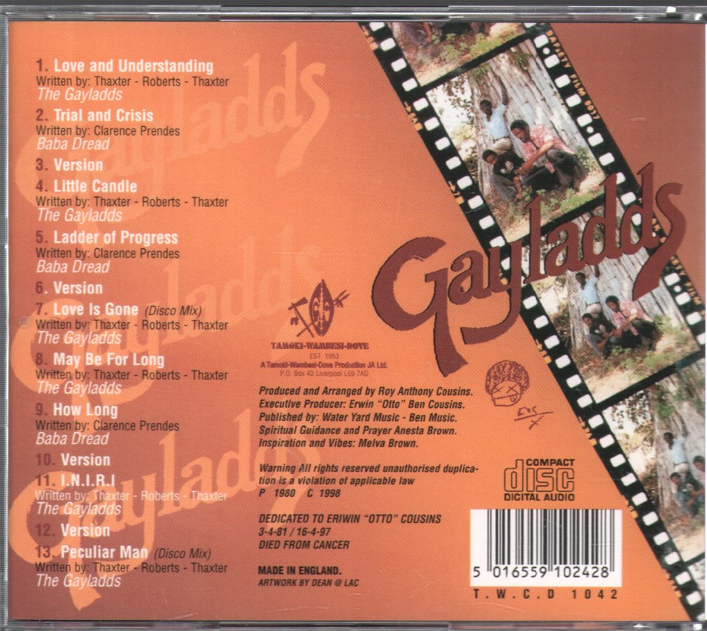 Gaylads - Understanding - Cd