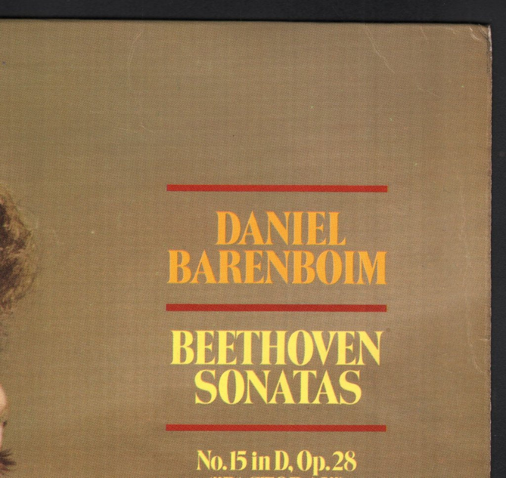 Daniel Barenboim - Beethoven Sonatas: No.15 In D, Op.28 ("Pastoral"); No.3 In C, Op.2 No.3 - Lp