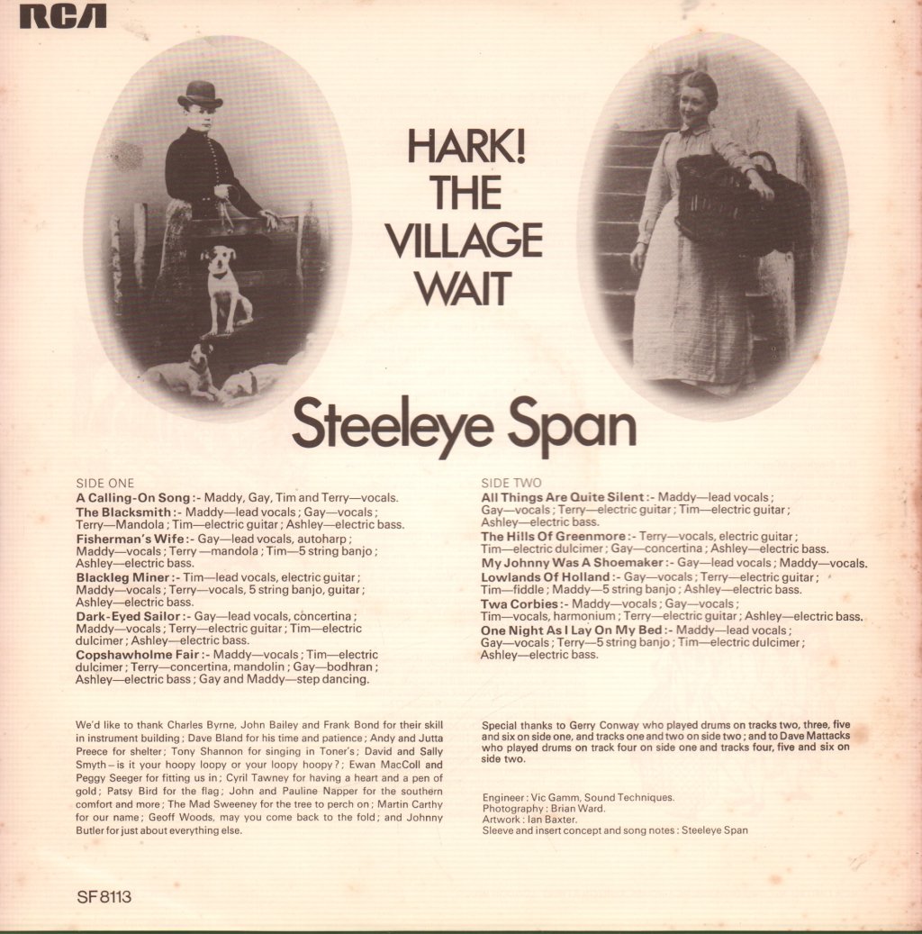 Steeleye Span - Hark The Village Wait - Lp
