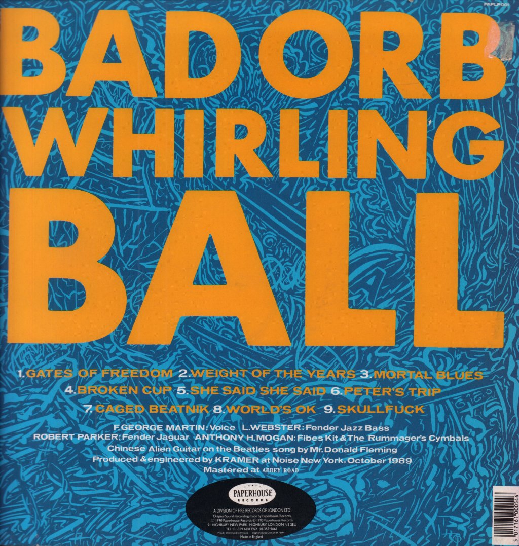 Walkingseeds - Bad Orb Whirling Ball - Lp