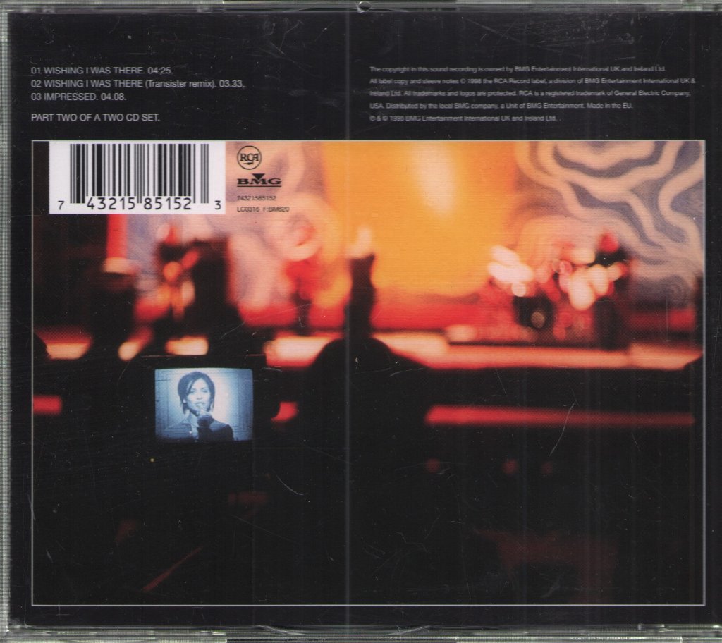 Natalie Imbruglia - Wishing I Was There - Cd