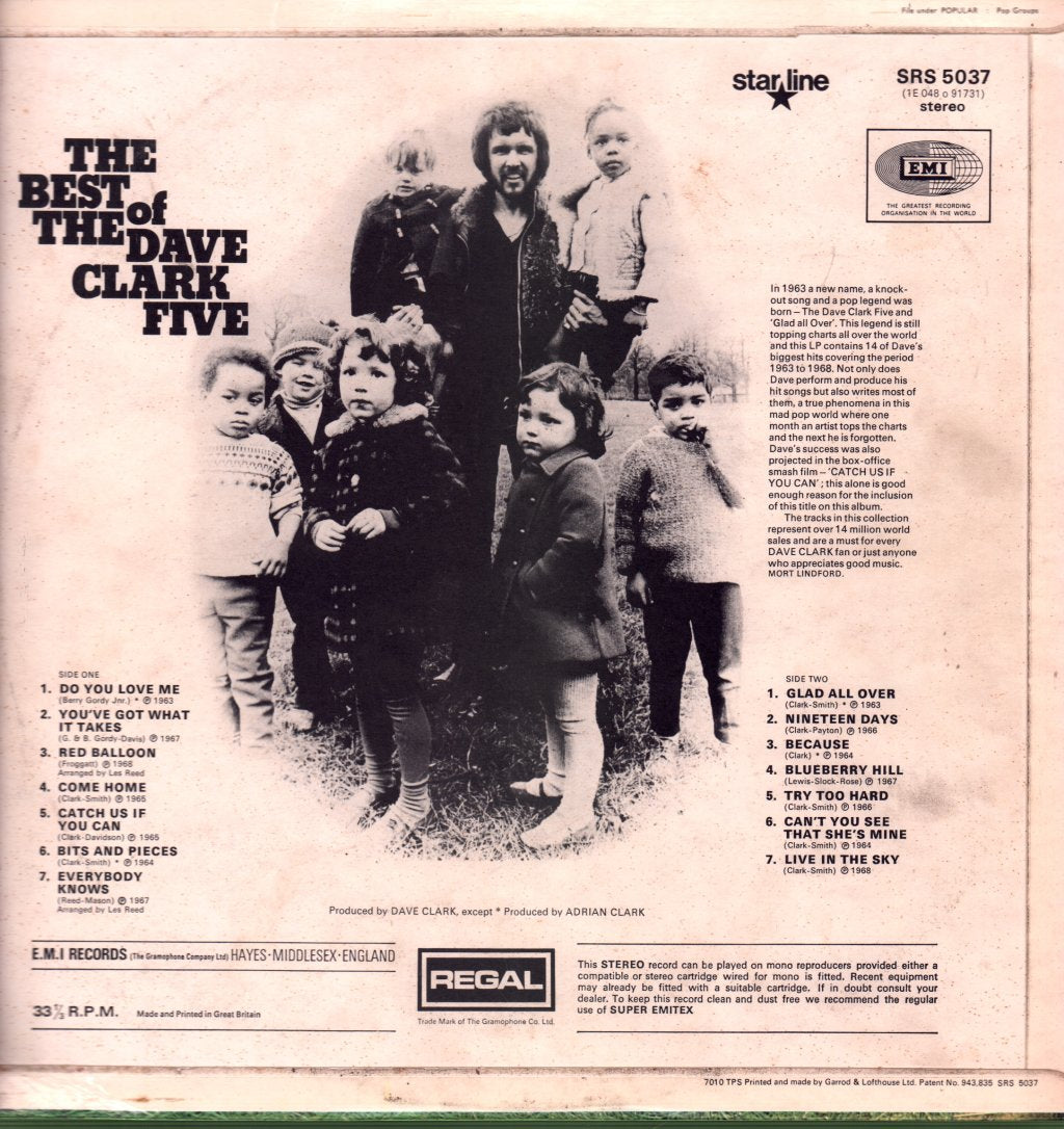 Dave Clark Five - Best Of - Lp