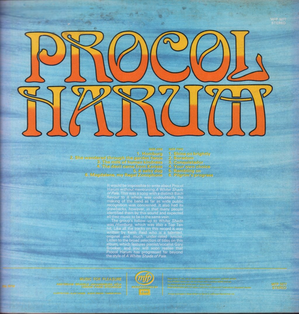 Procol Harum - A Salty Dog - Lp