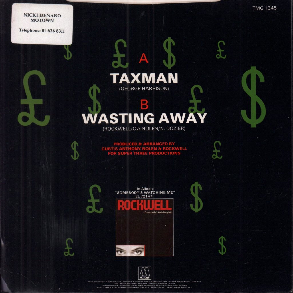 Rockwell - Taxman - 7 Inch