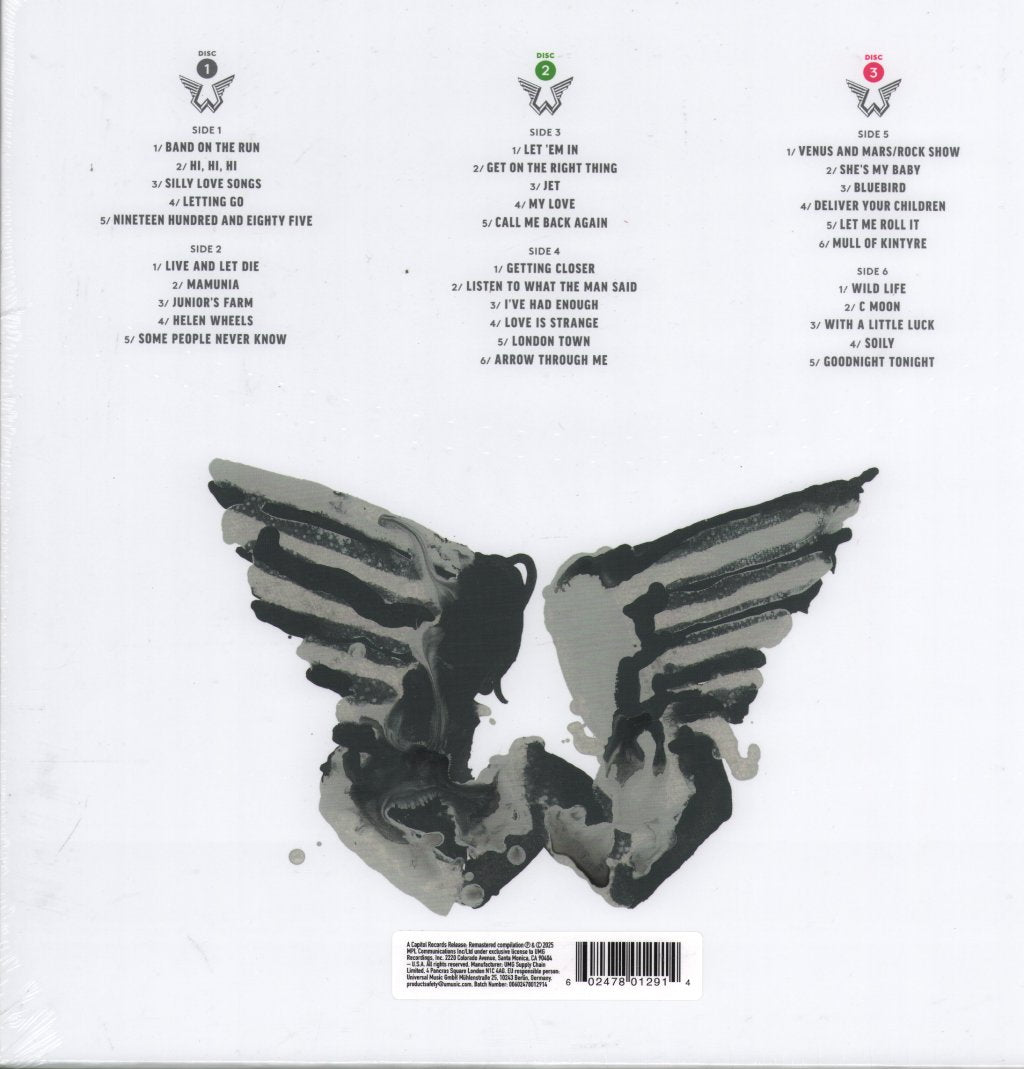 Paul McCartney And Wings - Wings - Triple Lp