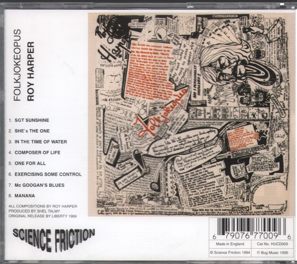 Roy Harper - Folkjokeopus - Cd