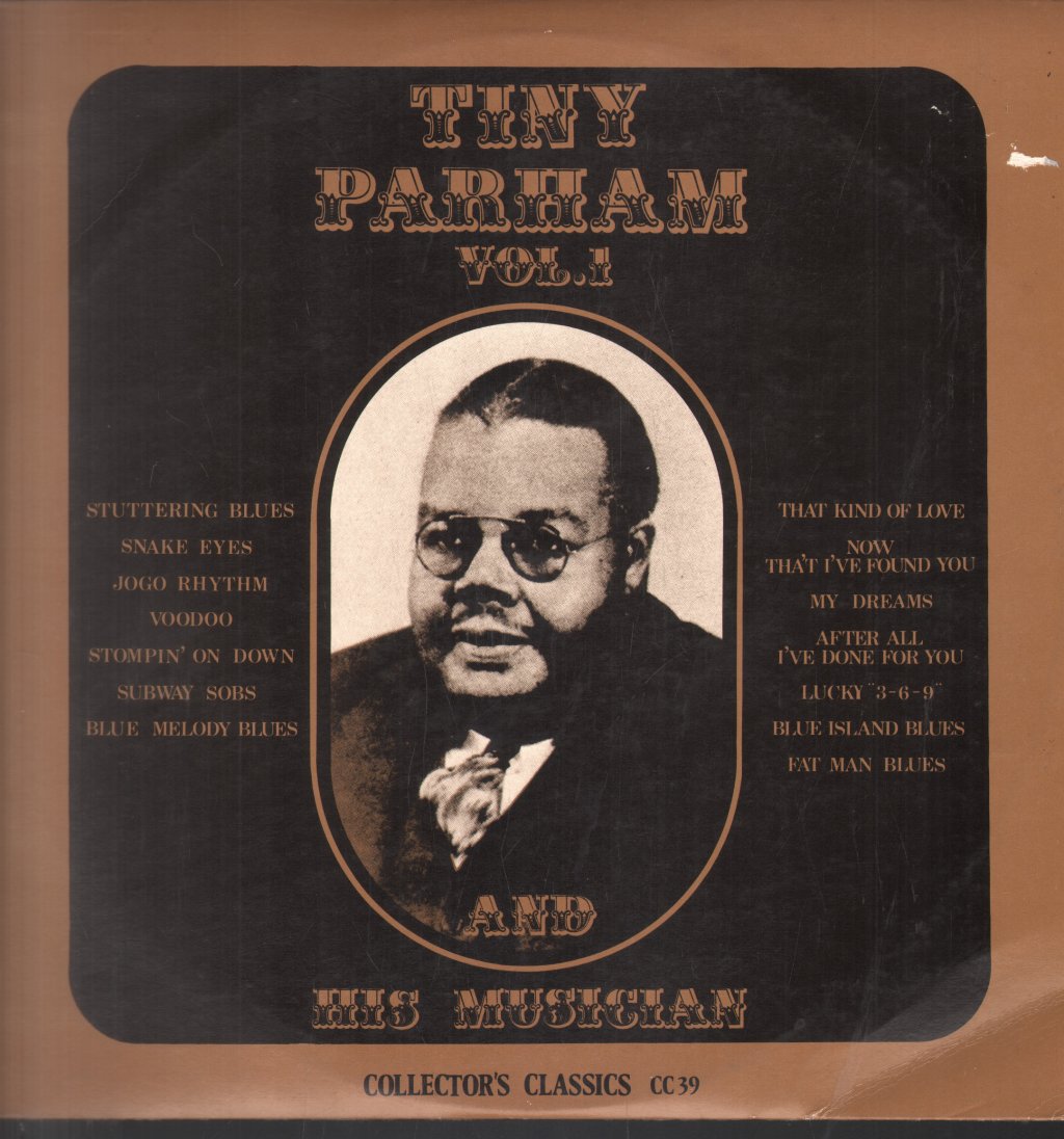 Tiny Parham And His Musicians - Tiny Parham Vol.1 - Lp