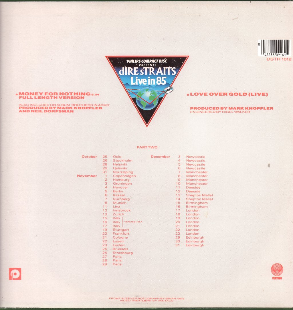 Dire Straits - Money For Nothing - 12 Inch