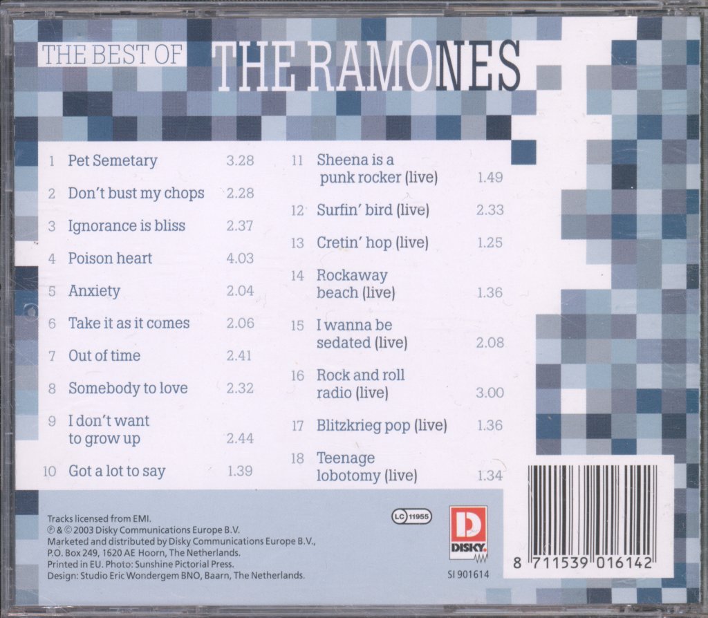 Ramones - Best Of The Ramones - Cd