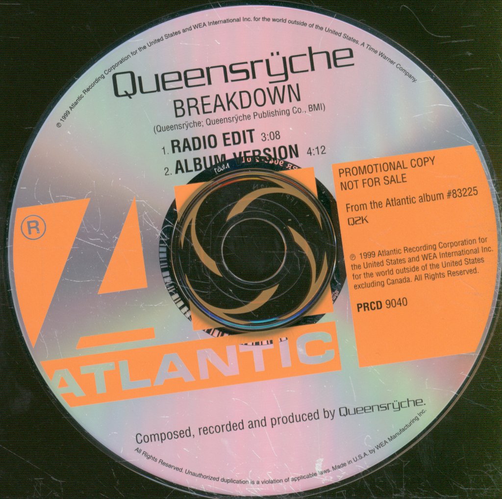 Queensrÿche - Breakdown - Cd