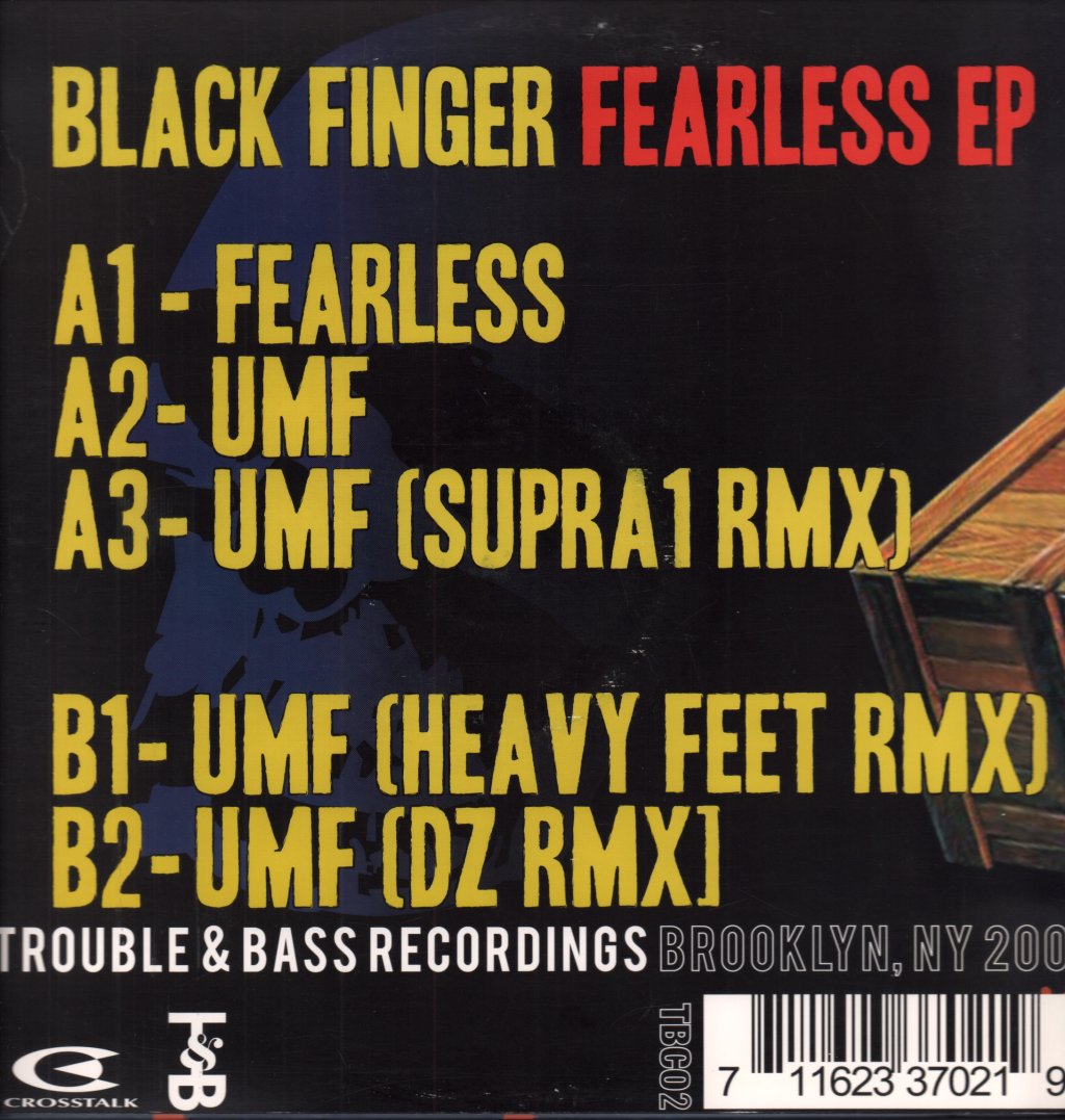 Blackfinger - Fearless EP - 12 Inch