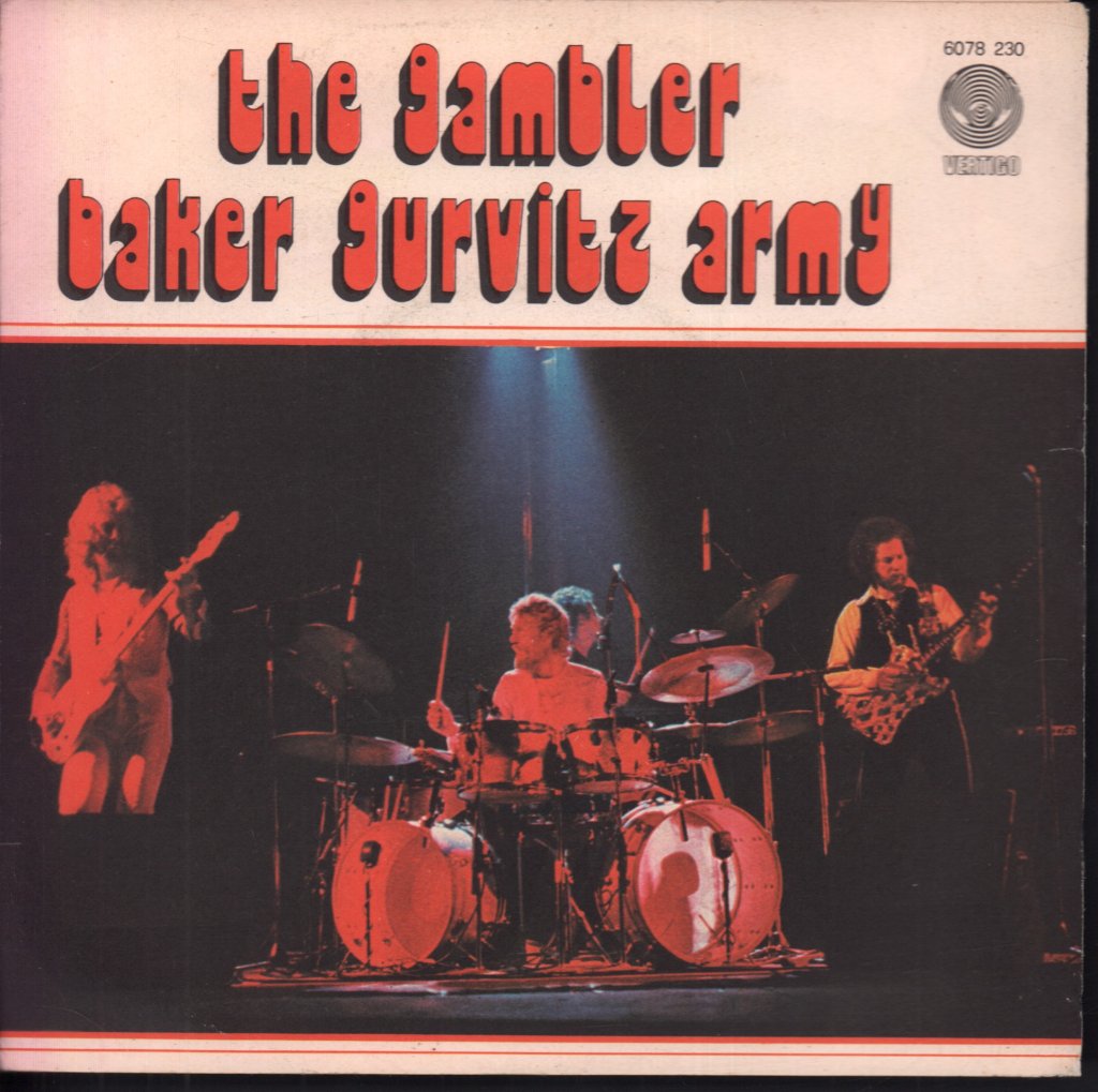 Baker Gurvitz Army - Gambler / Space Machine - 7 Inch