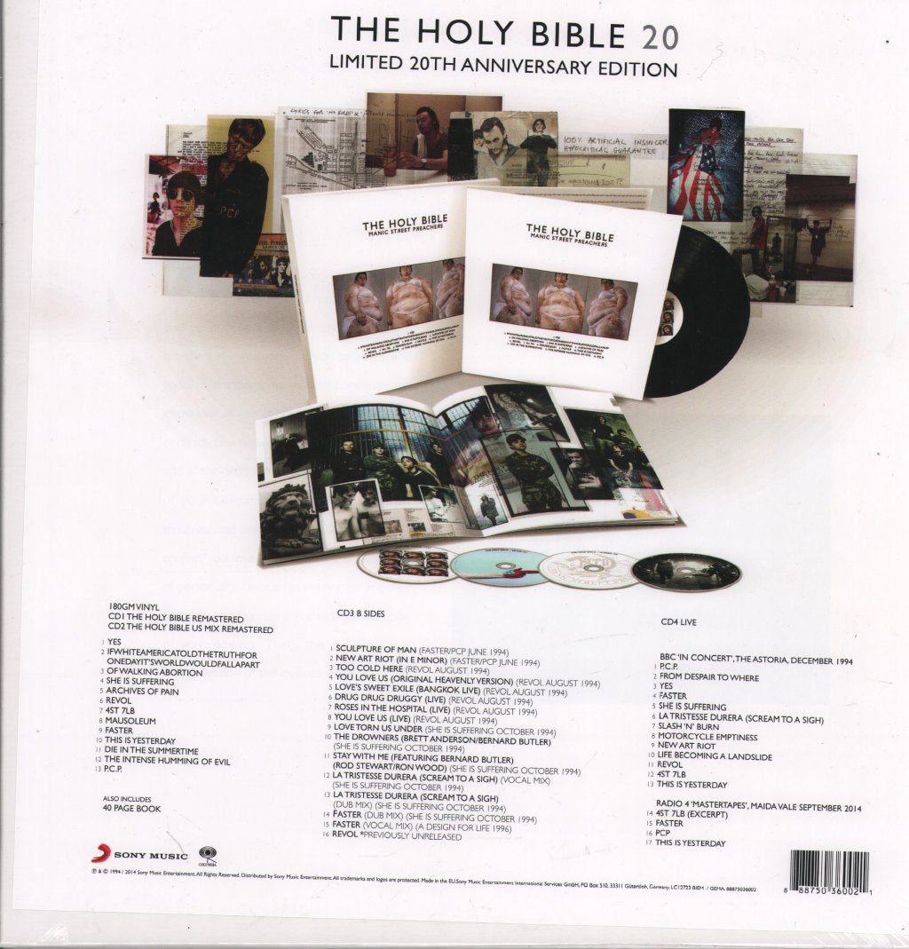 Manic Street Preachers - Holy Bible 20 - Box Set