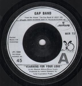 Gap Band - Yearning For Your Love - 7 Inch