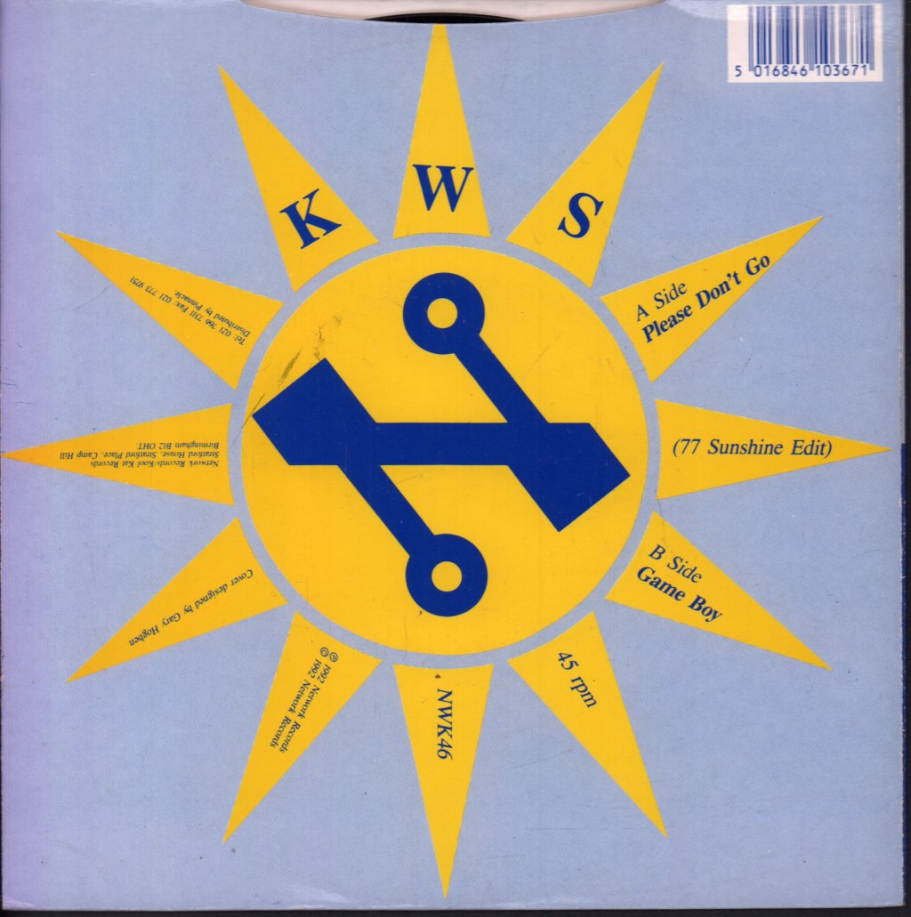K.w.s. - Please Don't Go - 7 Inch