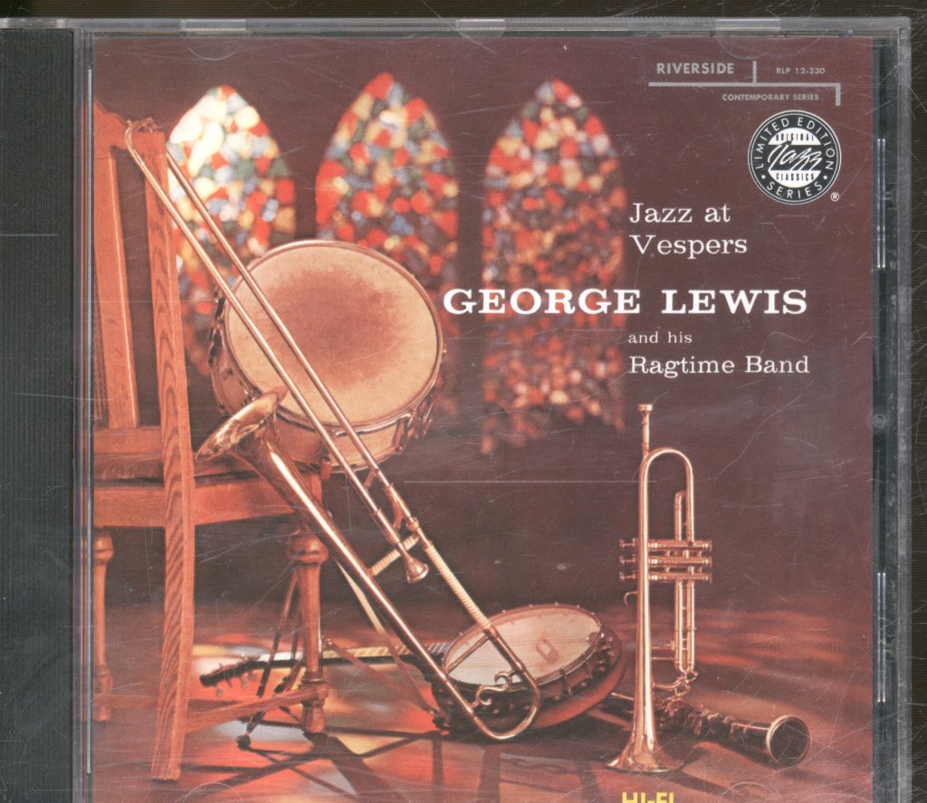 George Lewis' Ragtime Band - Jazz At Vespers - Cd