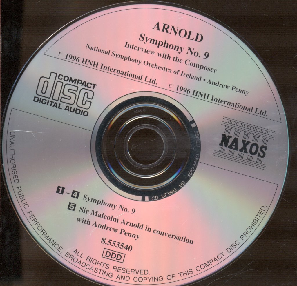 National Symphony Orchestra Of Ireland, Andrew Penny - Malcolm Arnold - Symphony No. 9 - Cd