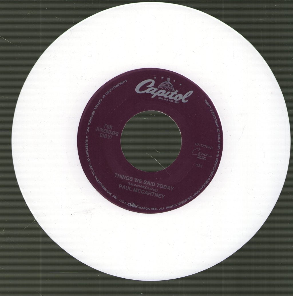 Paul McCartney - Biker Like An Icon - 7 Inch