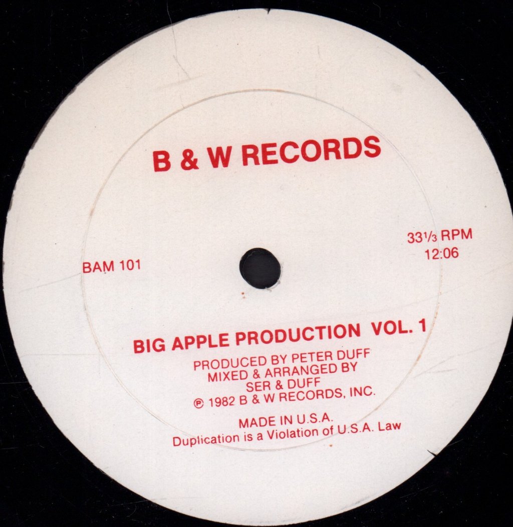 Various Artists - Big Apple Production Vol. 1 - 12 Inch