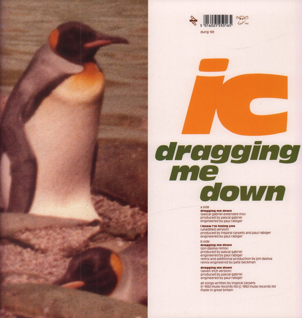 Inspiral Carpets - Dragging Me Down - 12 Inch