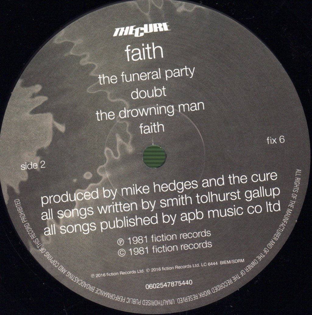Cure - Faith - Lp