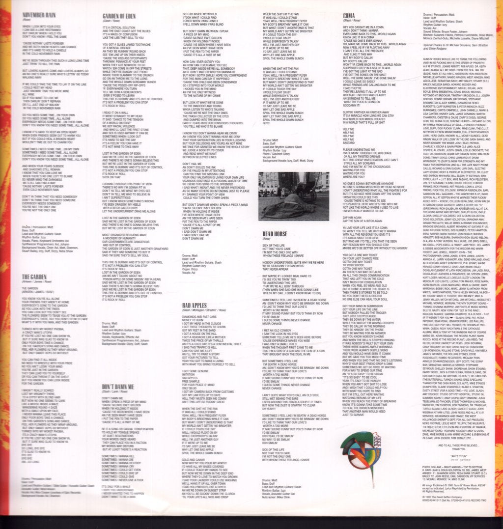 Guns N Roses - Use Your Illusion 1 - Double Lp
