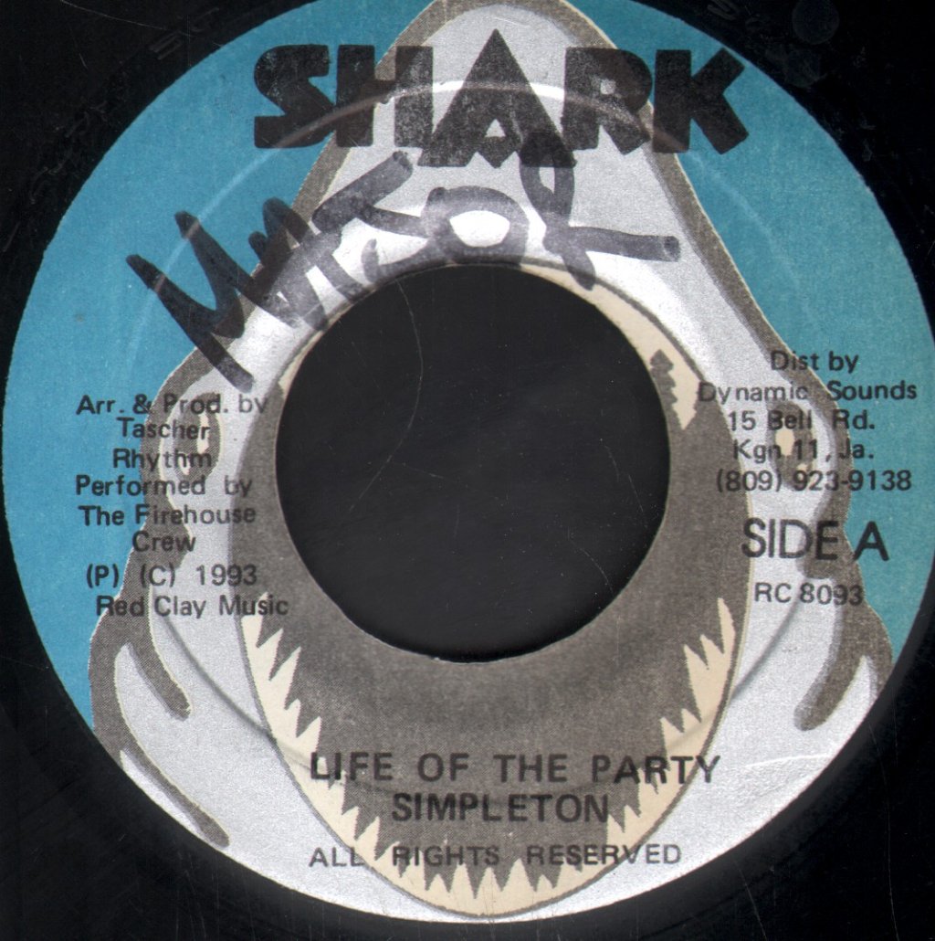Simpleton - Life Of The Party - 7 Inch