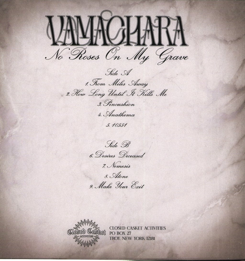 Vamachara - No Roses On My Grave - Lp