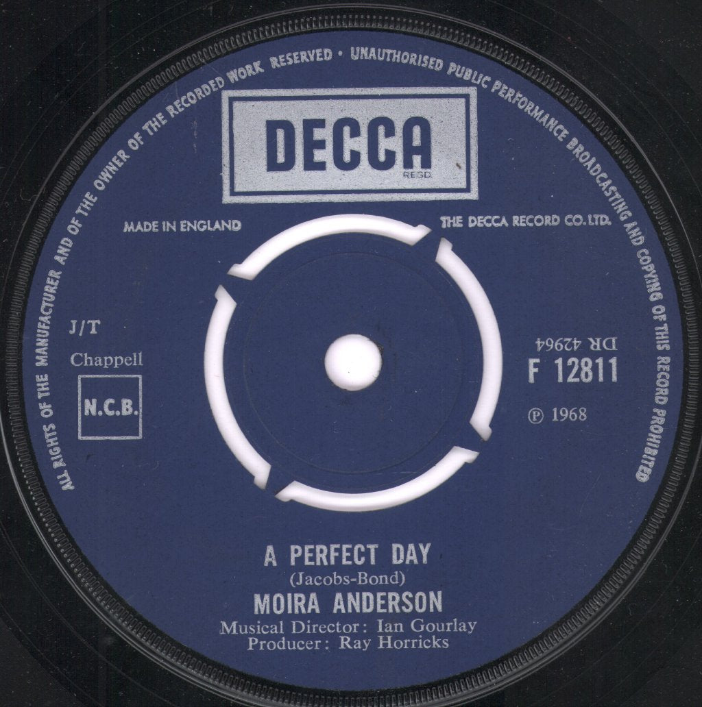 Moira Anderson - A Perfect Day - 7 Inch