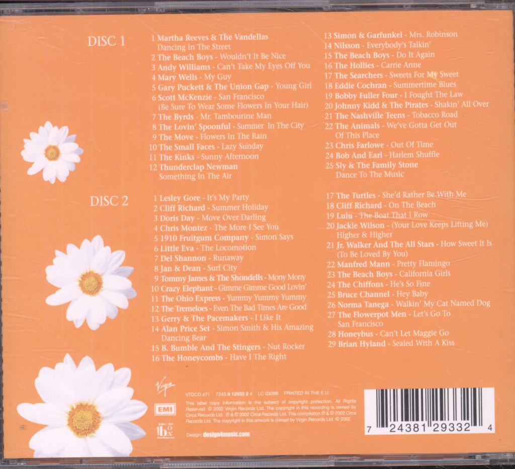Various Artists - Best Sixties Summer Party Ever - Double Cd