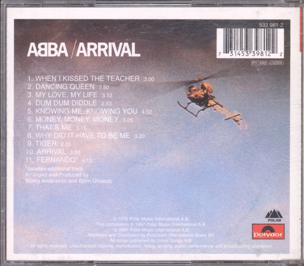 ABBA - Arrival - Cd