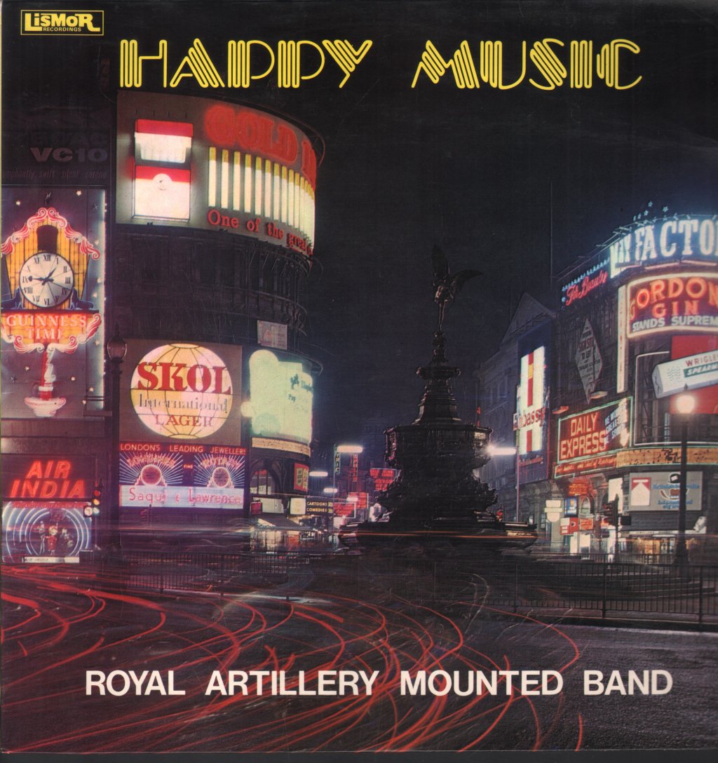 Royal Artillery Mounted Band - Happy Music - Lp