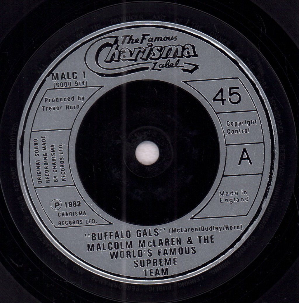 Malcolm McLaren - Buffalo Gals - 7 Inch