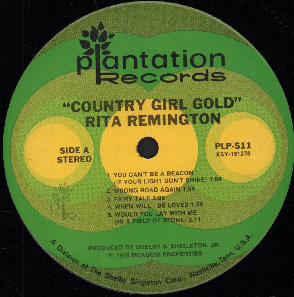 Rita Remington - Country Girl Gold - Lp