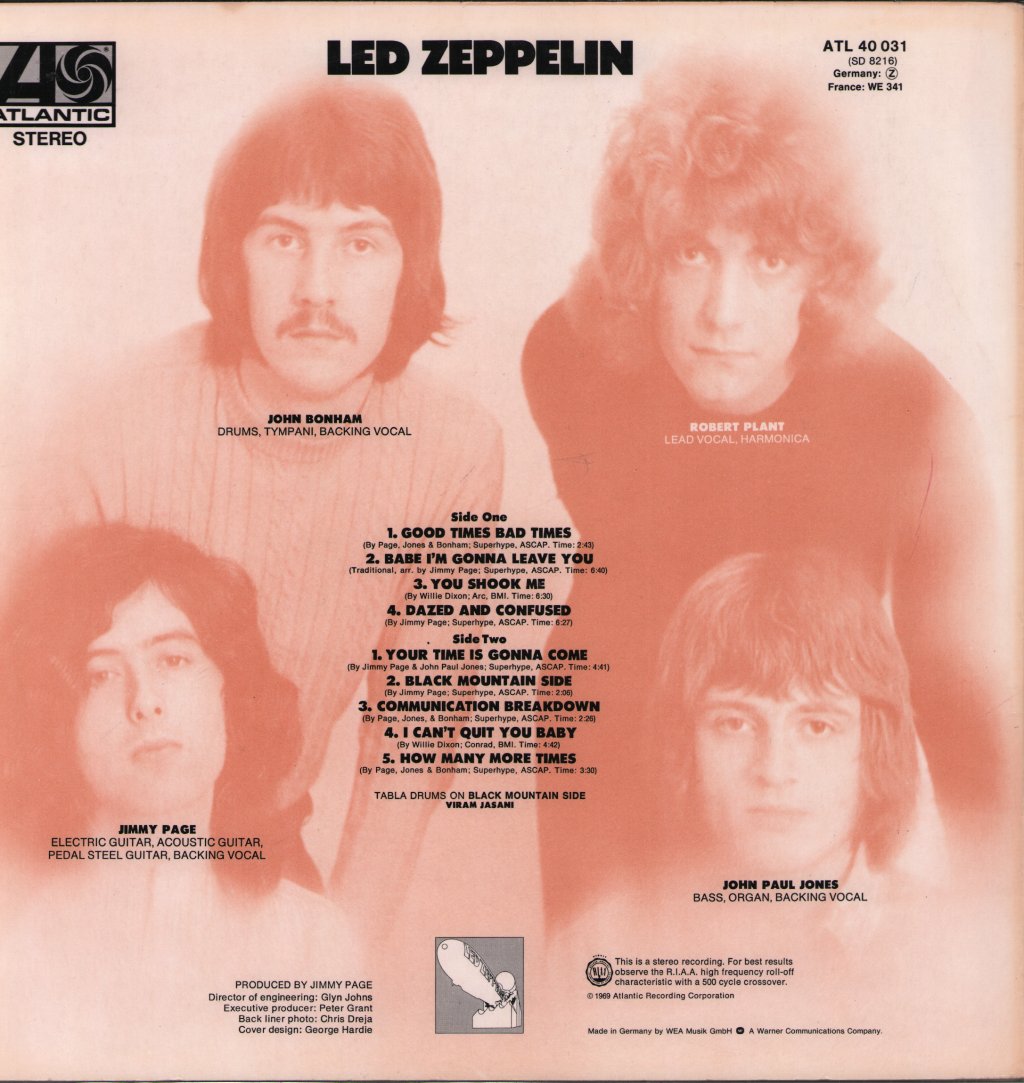 Led Zeppelin - Led Zeppelin - Lp