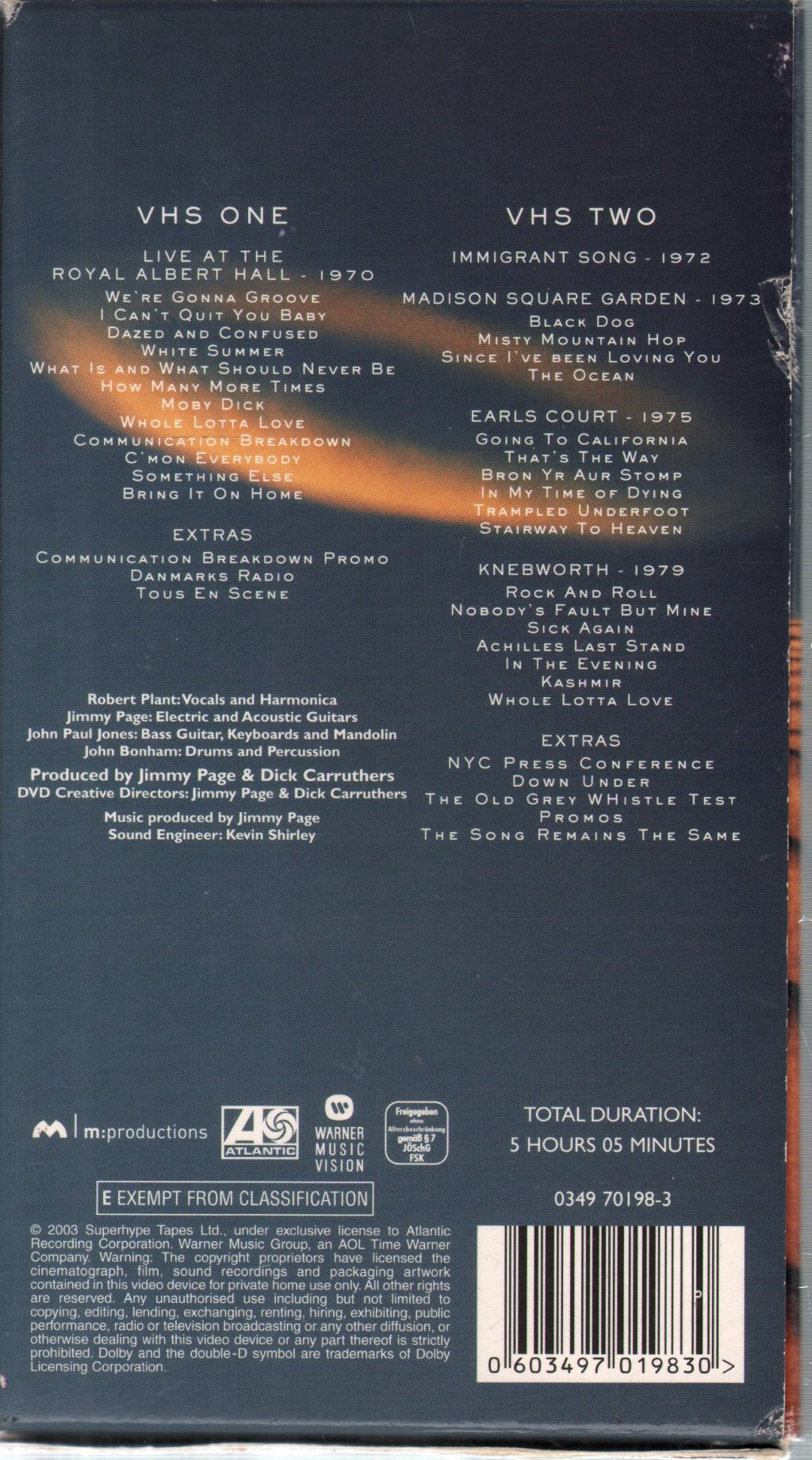 Led Zeppelin - Led Zeppelin - Double Video