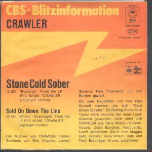 Crawler - Stone Cold Sober - 7 Inch