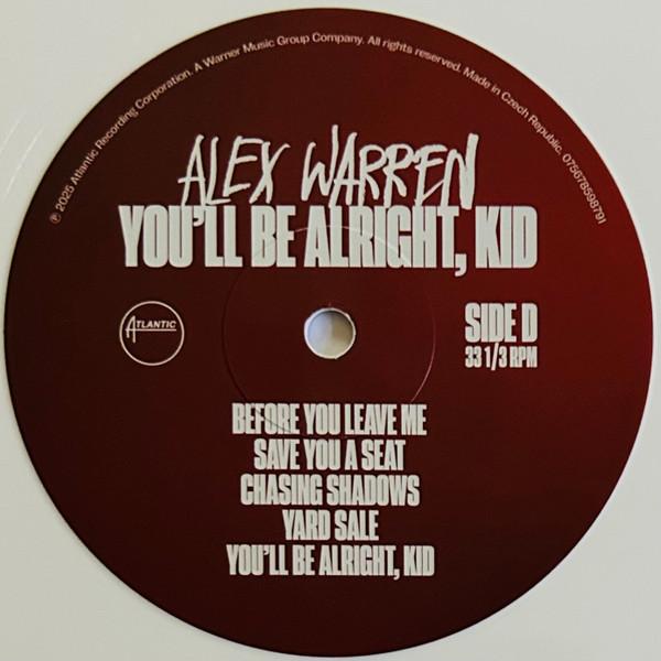 Alex Warren - You'll Be Alright Kid - Double Lp