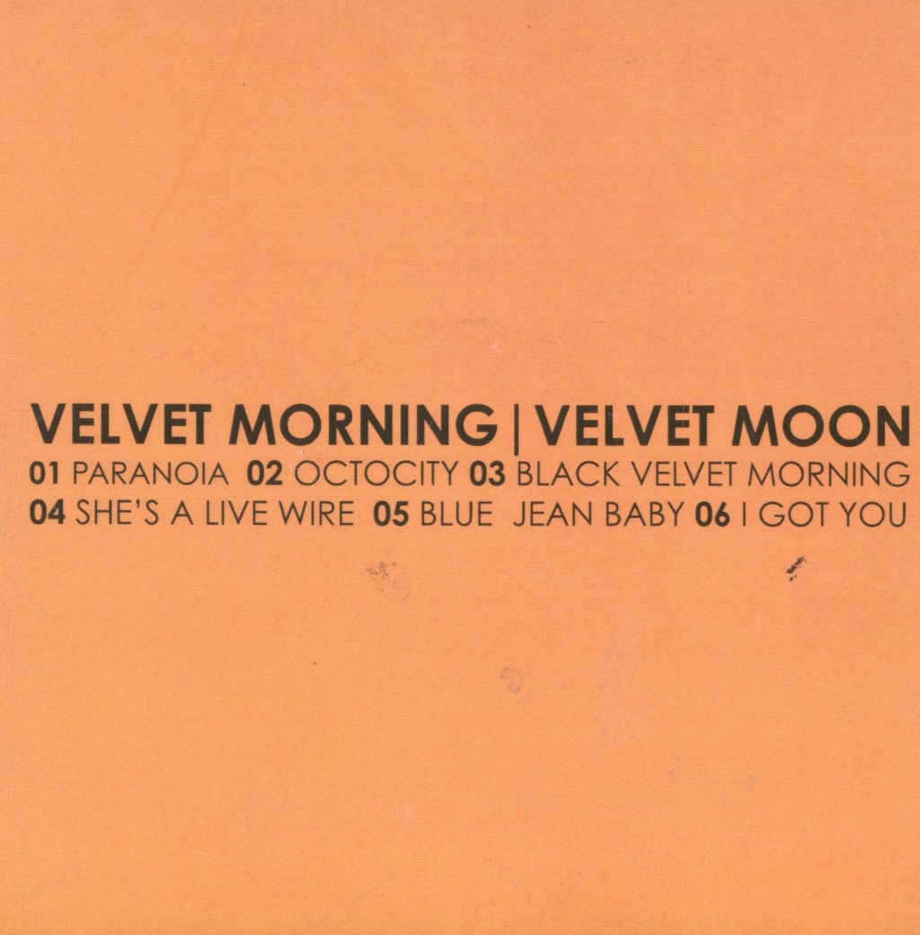 Velvet Morning - Velvet Moon - Cdr
